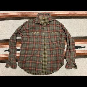 Tailor Vintage double plaid men’s xl shirt